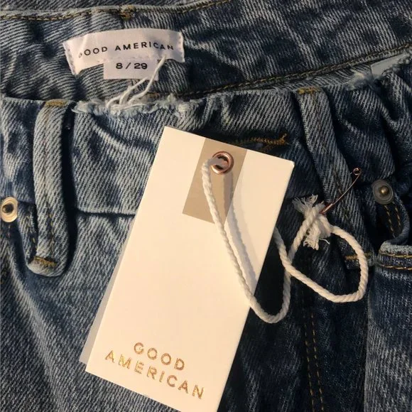 🏷NWT: GOOD AMERICAN - Good Classic 90’s Duster Size 8/29 (#9) - Picture 5 of 8